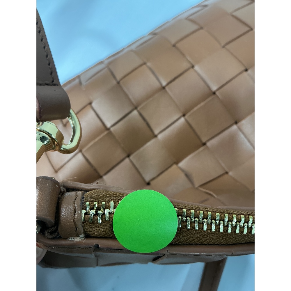 Italian Leather Handwoven Convertible Crossbody - Picture 3 of 3